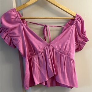 Pink Women's Top